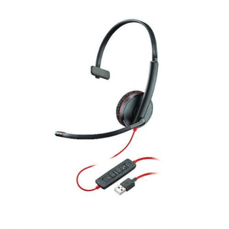 Plantronics Blackwire Monaural C3210 USB A 209744 101