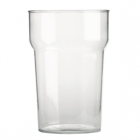 BBP Polycarbonate Nonic Pint Glasses 570ml CE Marked 48 Pack