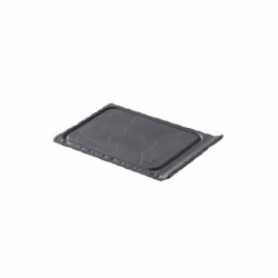 Basalt Small Grooved Tray Slate 11.5X8cm (6 pcs)