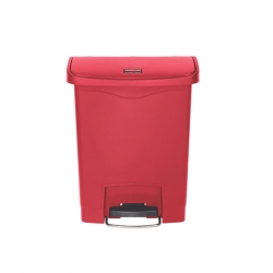 Slim Step-On (Frontstep) Bin 30L Red (Sold Singly)