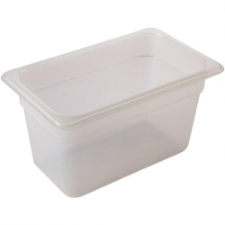 1/3 -Polypropylene Gn Pan 100mm Clear (Sold Singly)