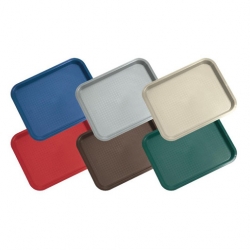 Tray Poly F'Food Light Peach 34.5X26.5cm (Sold Singly)