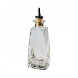 Artis Square Glass Dash Bottle 7Oz 20Cl (Sold Singly)