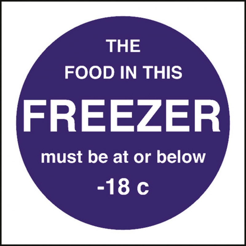 Kitchen Food Safety Food Temperature - Freezer (Sold Singly)