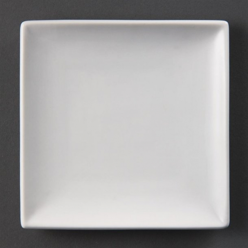 Olympia Whiteware Square Plates 140mm 12 Pack