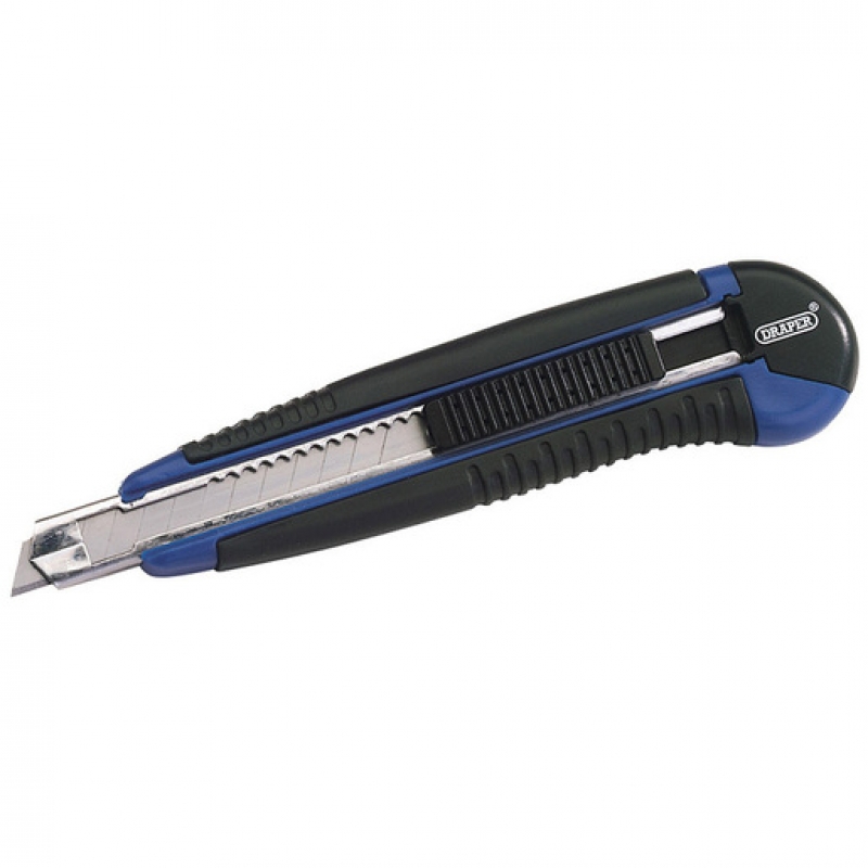 72145 Rect Utility Knife 9mm Soft Gripnr (Sold Singly)